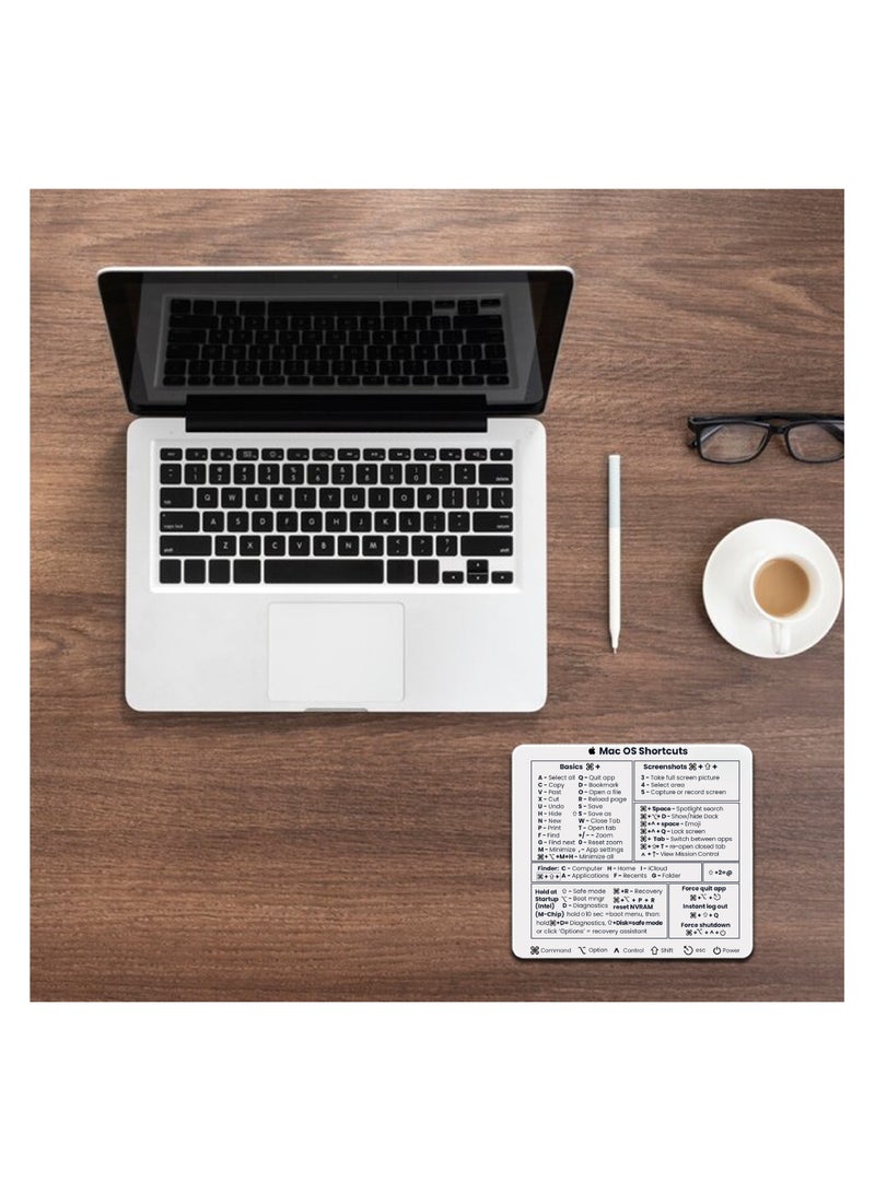Mousepad for Mac OS and Windows Shortcut Quick Reference Guide - Gift for Employees - Dad - Coworkers - Colleagues - Friends and Family  - Image 4