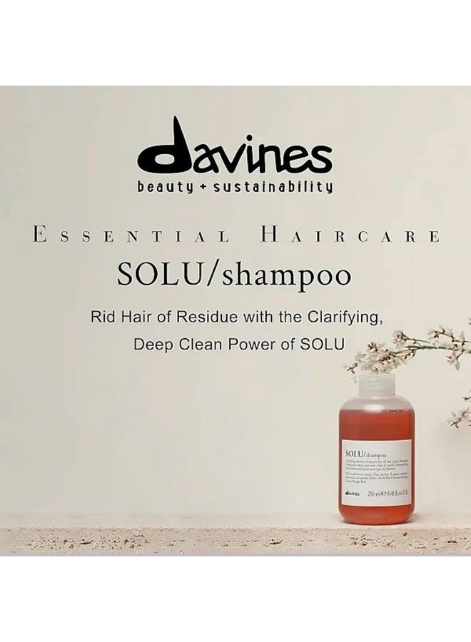 Davines Solu Shampoo, 8.45 fl. oz. - Image 3