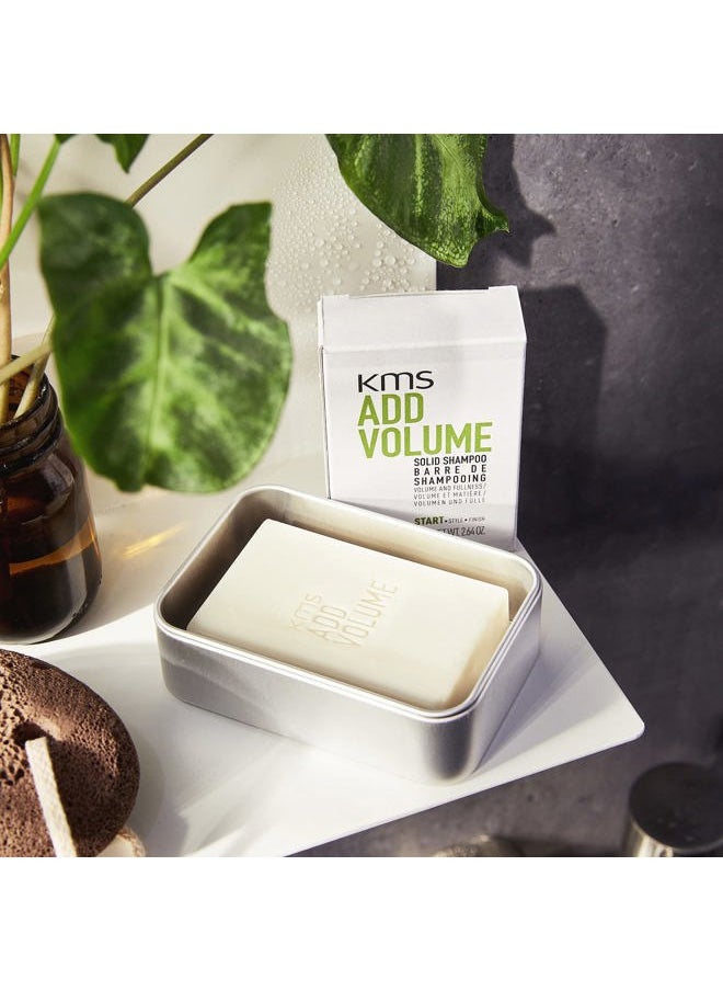 kms - ADDVOLUME Solid Shampoo, 2.64 fl. Oz (Pack of 1) - Image 1