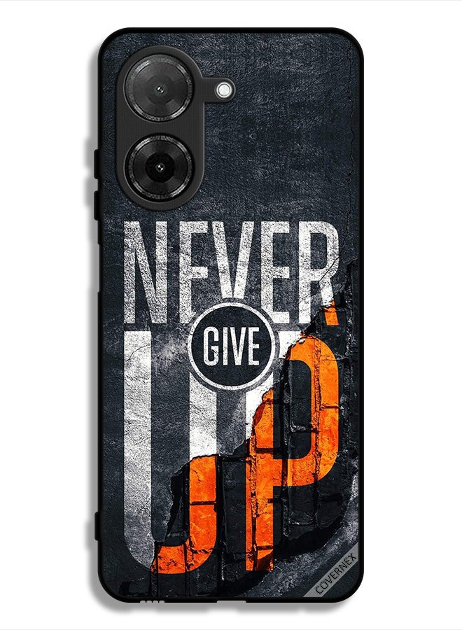 Covernex Xiaomi Redmi A5 4G Protective Case Cover Never Give Up - Image 1