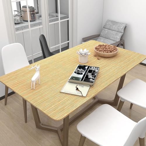 WALLTON Self Adhesive Wood Wallpaper for Furniture, Almirah, Table Top, Wardrobe, Kitchen, Cupboard Decal & Door| Kitchen Wall Sticker DIY PVC Self Liner Vinyl Stickers. Cream Texture, 12x36 Inch - Image 2
