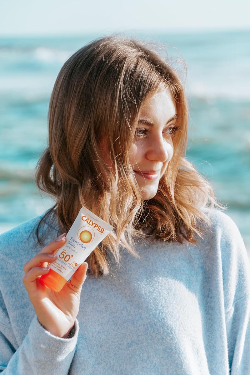 كاليبسو لوشن كاليبسو للأطفال الحساس SPF50 بلس للوجه والرقبة 50 مل - Image 3