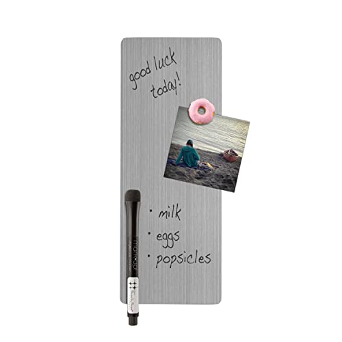 Three by Three Seattle enLister™ 4x11 Dry-Erase Magnetic Board with Dry Erase Marker: Chic Magnetic Organizer for Your Lists, 2 Pack with 2 Markers - Image 2
