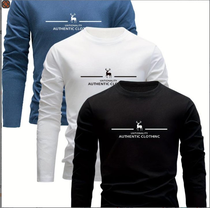 2024 Men'S T-Shirt Fashion Sports Camouflage Long-Sleeved Personalized Printed Men'S T-Shirt - Image 4