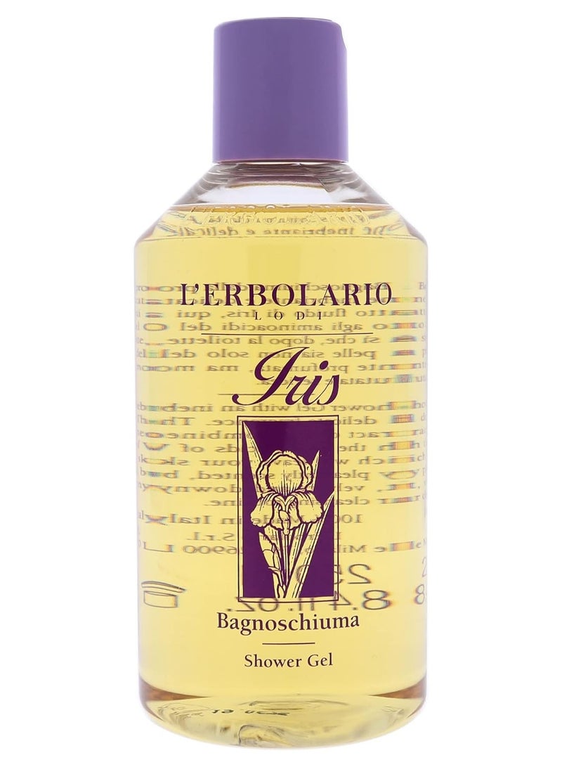 L'Erbolario L'Erbolario Iris Shower Gel - Fragrant And Relaxing Bath Foam - Powdery Scent - Provides Gentle And Delicate Cleansing Action - Leaves Skin Softer And Smoother Than Ever - Paraben Free - 8.4 Oz - Image 2