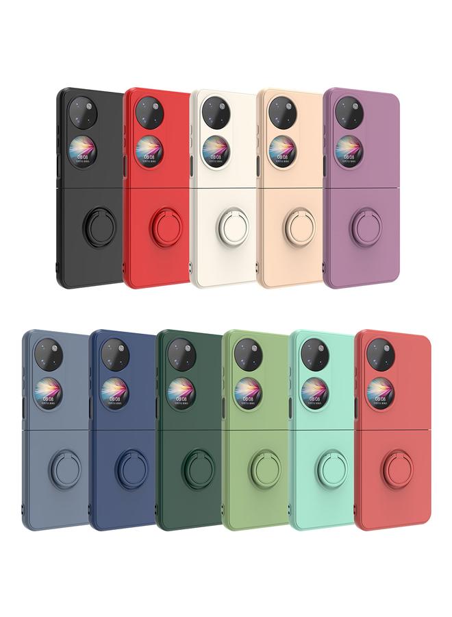 زبون جراب لهاتف Huawei P50 مزود بحلقة جيب وحافظة هاتف كمبيوتر شخصي - Image 2