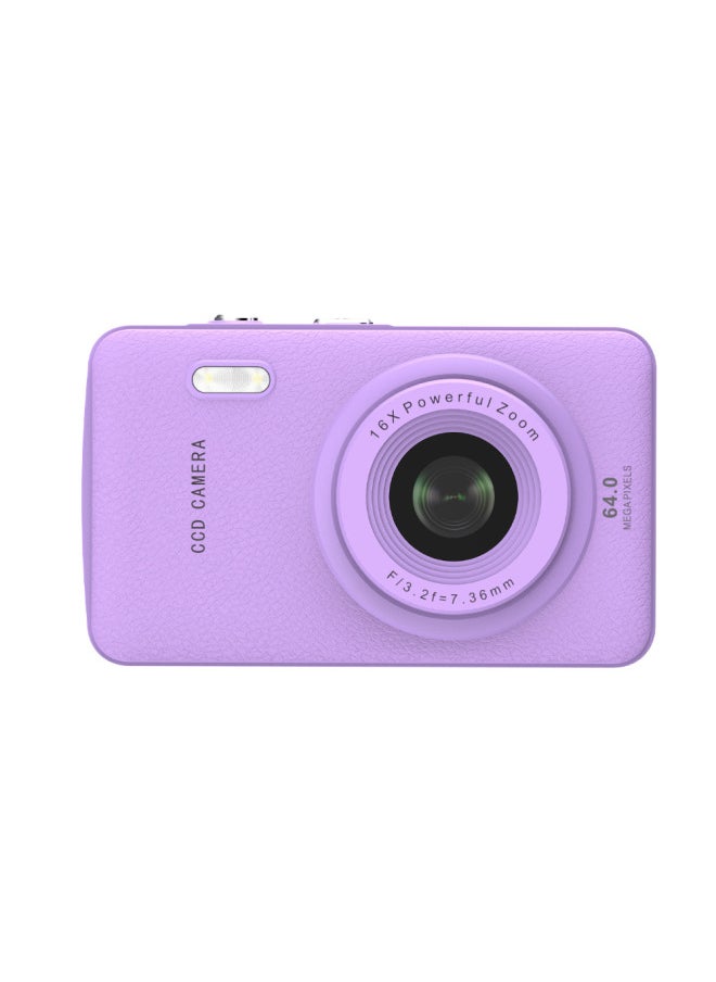 Q3 HD CCD Mini Digital Student Camera Children Photo SLR Multifunctional Retro-Color:Sky Blue  - Image 5