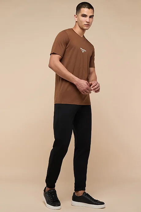 R&b Solid Joggers with Drawstring Waist
