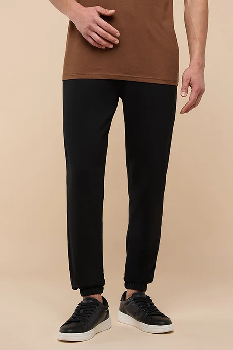 R&b Solid Joggers with Drawstring Waist