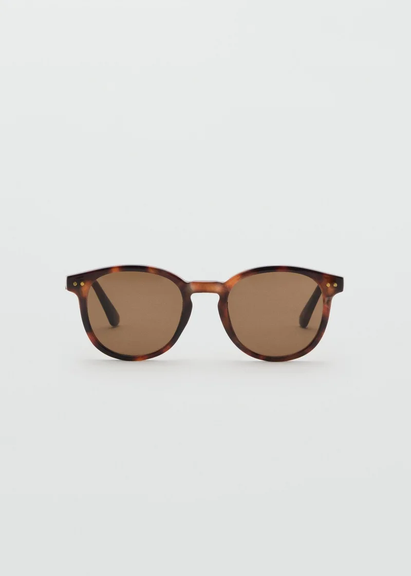 مانجو Round-Framed Sunglasses