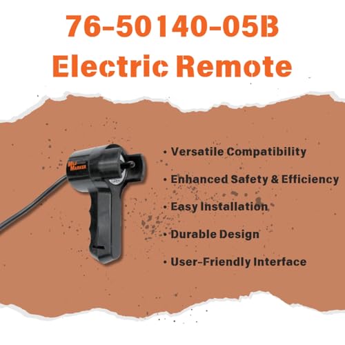 Mile Marker 76-50140-05B Electric Remote - Designed for All Electric Winches with Standard Solenoids - User Friendly Interface - 3 Pin Male Connection with Female Connector - Easy Installation - Image 3