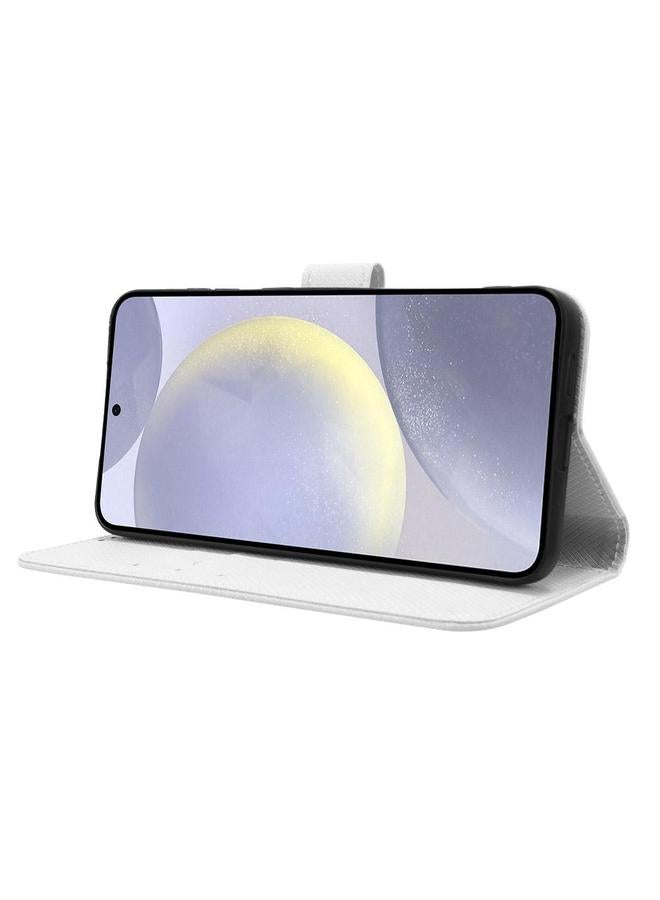 S-TOP Case For Samsung Galaxy S25+ 5G Diamond Texture Leather Phone Case - Image 5