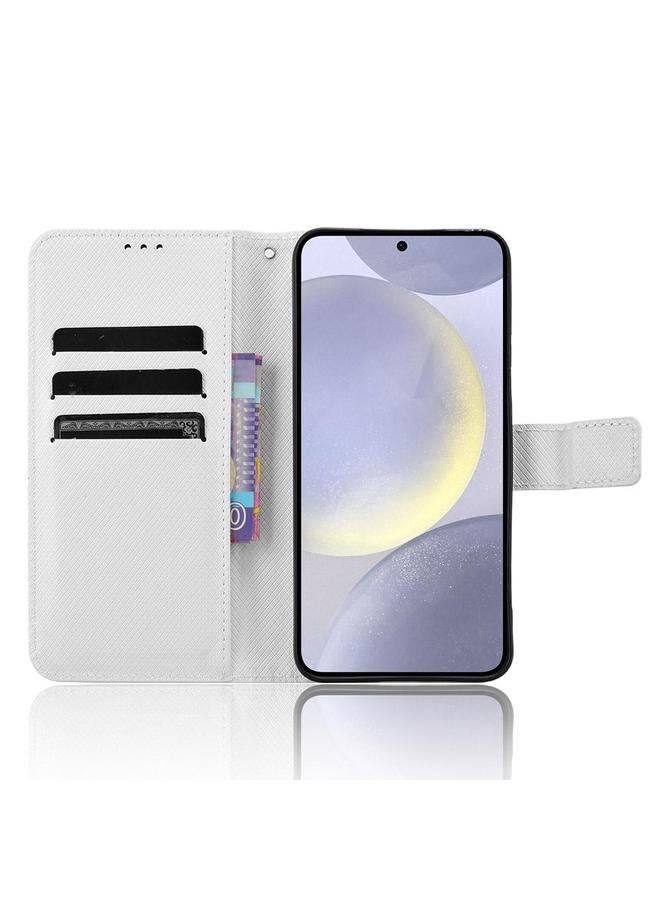 S-TOP Case For Samsung Galaxy S25+ 5G Diamond Texture Leather Phone Case - Image 4