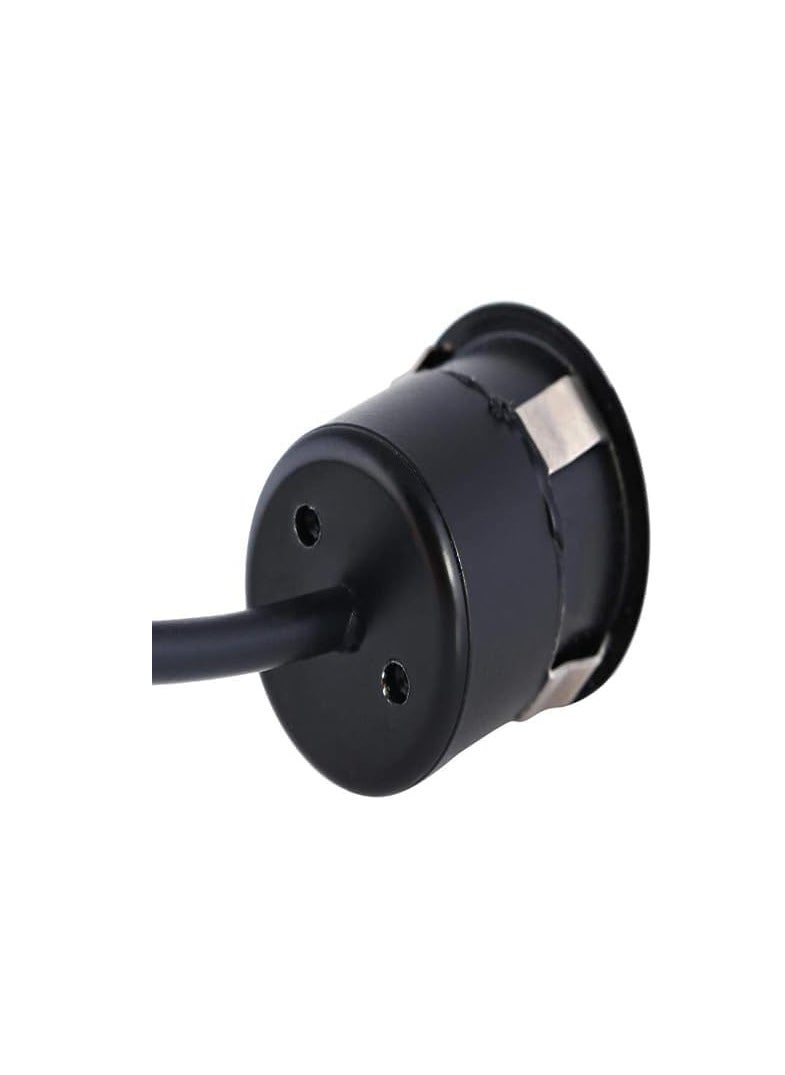 Generic - Wide angle car rear view camera, high resolution night vision, waterproof front rear view camera - rounded camera drill 8 led-from Rana store - Image 1