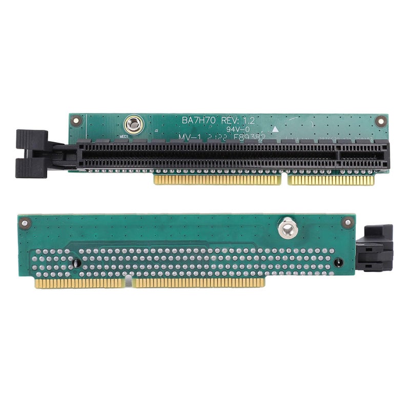 بطاقة امتداد PCI Express 16x الشائعة، محول فتحة من الذكر إلى الأنثى، مظهر منخفض - Image 2