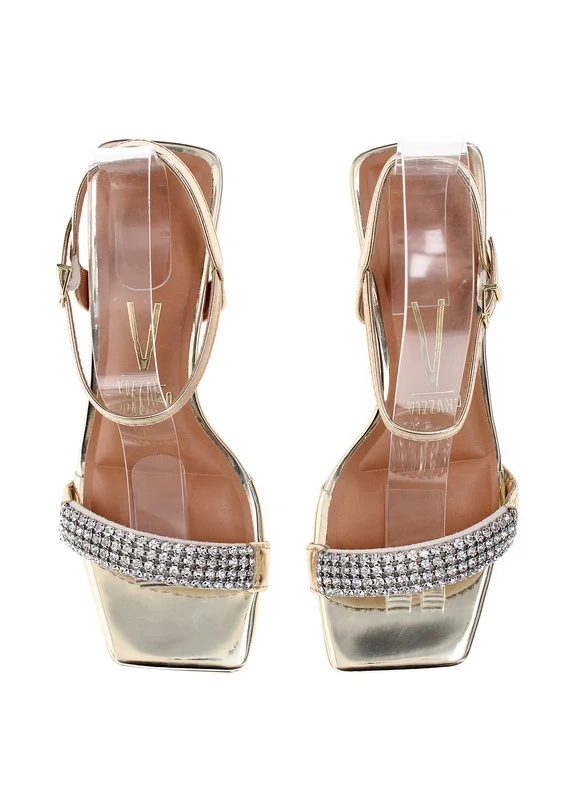 VIZZANO Heels Sandal for Women – Stylish Ladies Heel Sandals & Sling Back Heels for Girls