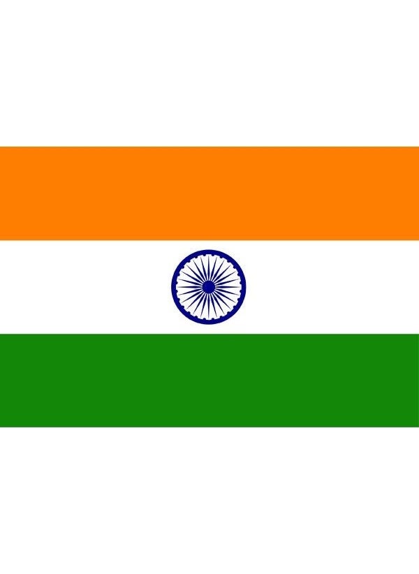 Satürn - Saturn Desktop India Flag Table Flag 15 x 23 cm - Image 1