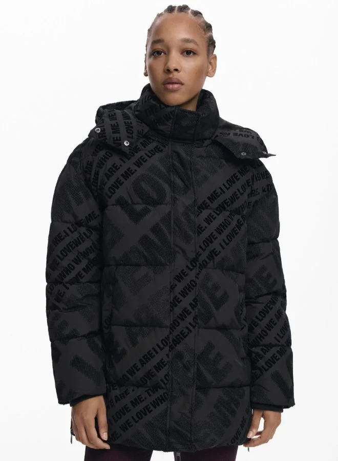 ديسيجوال جاكيت مبطن فولكادو