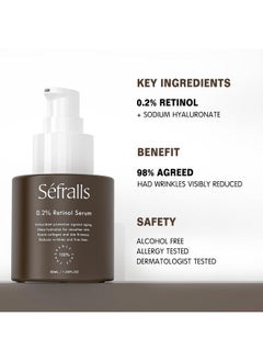 Sefralls Sefralls Face Serum Duo - Retinol Serum for Face & Vitamin C Serum - Anti Aging Skin Care Set for Women - Skin Care for Bright, Anti Wrinkle, Smooth, & Firm Skin - 1 fl oz, 2 Bottles  - Image 4