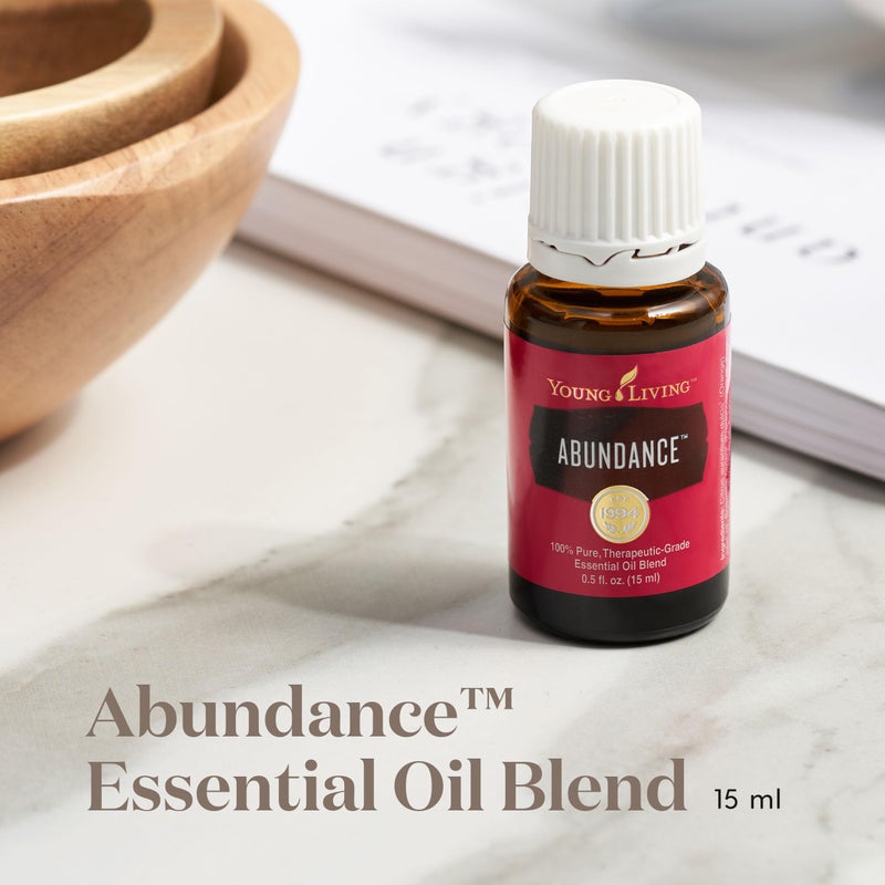 Young Living Abundance Essential Oil Blend | 15 ml | Warm, Uplifting Aromatherapy for Diffusing & Topical Use | Spicy, Invigorating Scent with Premium Botanical Oils - Image 3