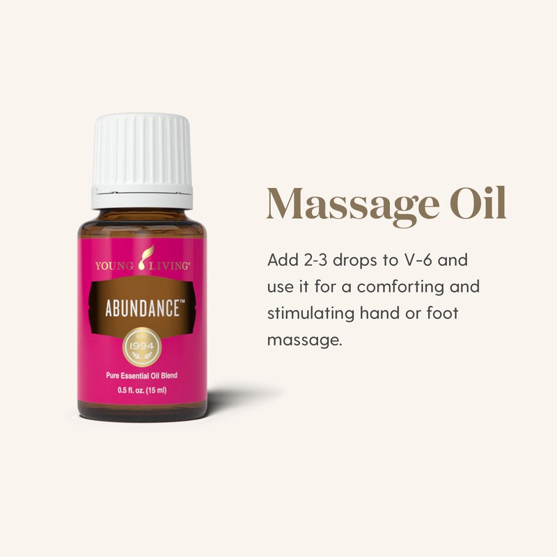 Young Living Abundance Essential Oil Blend | 15 ml | Warm, Uplifting Aromatherapy for Diffusing & Topical Use | Spicy, Invigorating Scent with Premium Botanical Oils - Image 2