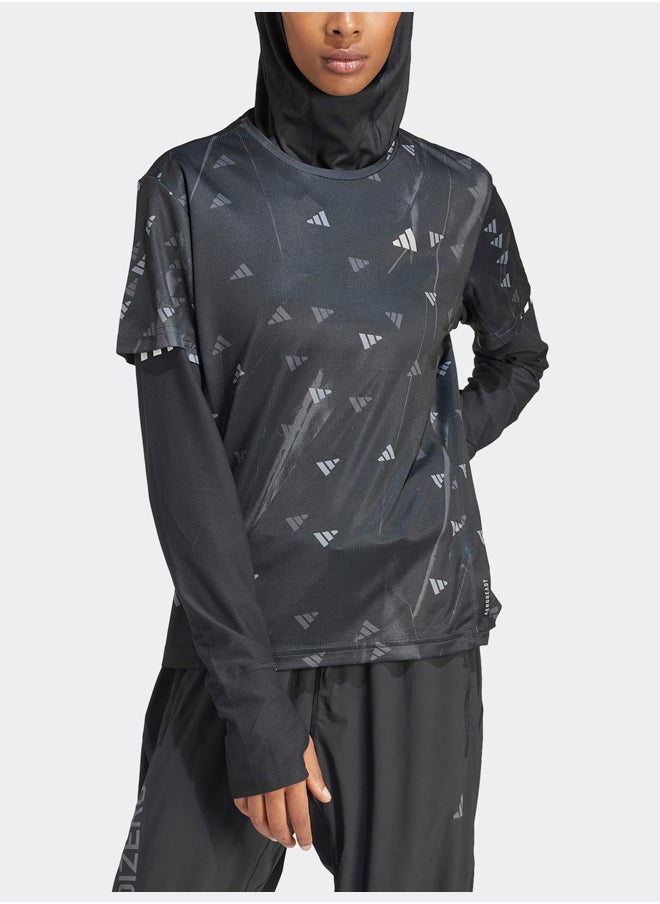 Adidas - Run It Brand Love T-Shirt - Image 1