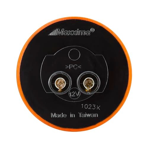 Maxxima M09100Y Amber 2" Round Clearance Marker Light - Image 3