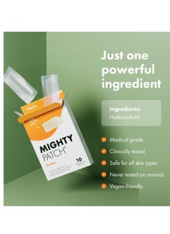Mighty Patch Mighty Patch Hero Cosmetics Surface Patch - Hydrocolloid Spot Patch for Body, Cheek, Forehead, and Chin (10 Count)  - Image 5