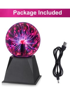 Plasma Ball 5 Inch, Plasma Globe Touch and Sound Sensitive Plasma Lamp Plug in Electric Ball Lamp Science Gift for Kids, Decorations, Parties, Bedroom - pzsku/ZAFD36EE880459A26F2B2Z/45/_/1724748624/023e7cd1-cdc6-44cb-be9f-4e16a90b008d