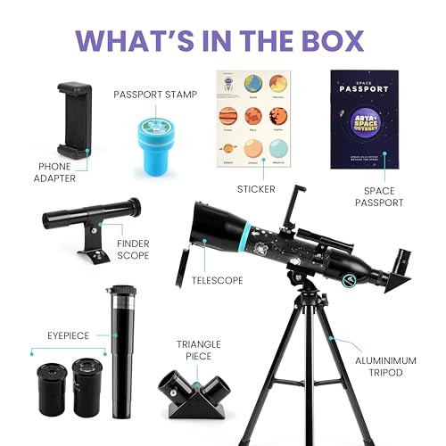 Audavibe Educational 40050 Astronomical Telescope with APP | 1000+ Facts on Solar System, Spacesuits, Launchers, Celestial Bodies, etc | AstroReels, Skymap & AR Based Fun Learning - Image 3