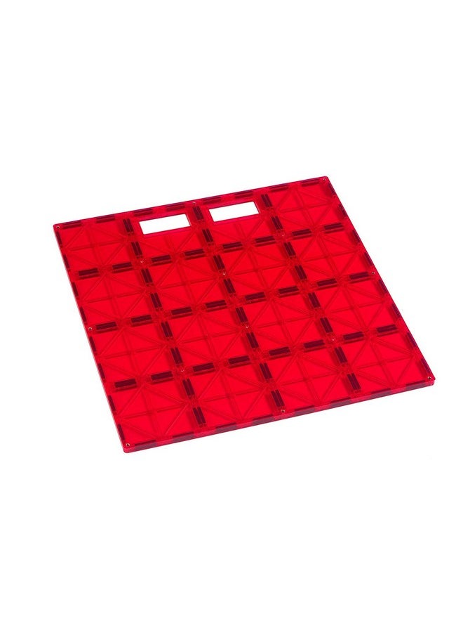 Playmags Playmags Super Durable Building Stabilizer Set, Great Add On to All Magnet Tiles Sets, Works with All Leading Brands 1-12"x12" & 4-6"x6" (Colors May Vary)  - Image 4