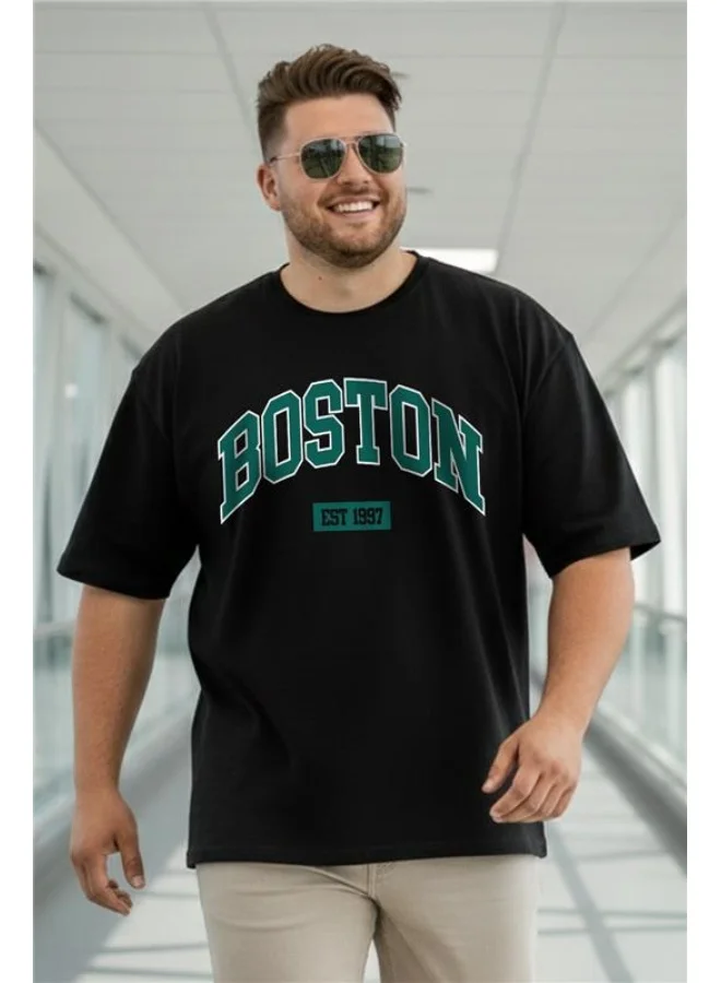 فيردو Veirdo Men’s Oversized , Plus Size  & Regular Fit T-Shirt | Premium Cotton Casual Tee