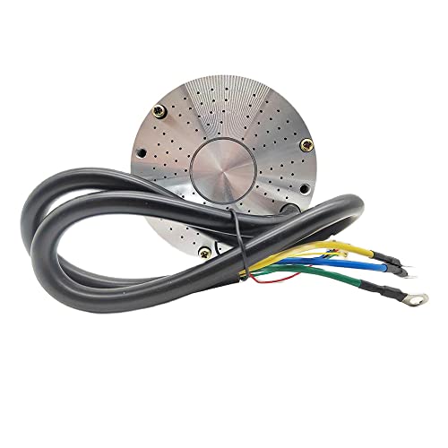 yuandai 48V 2000W 4500RPM Electric Scooter BLDC Motor MY1020 for E-Scooter Motorcycle Accessories Part (Type, 48V 2000W Motor), Silver - Image 5