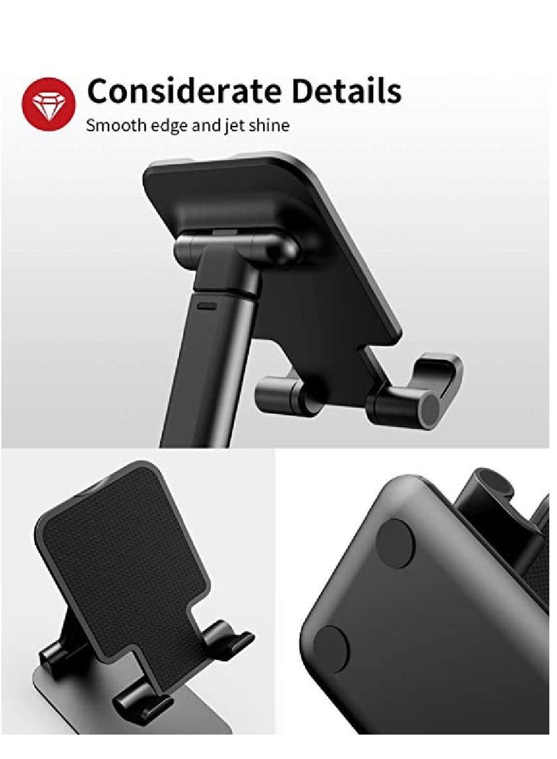 Yuwell Folding Desktop Phone Stand Black - Image 3