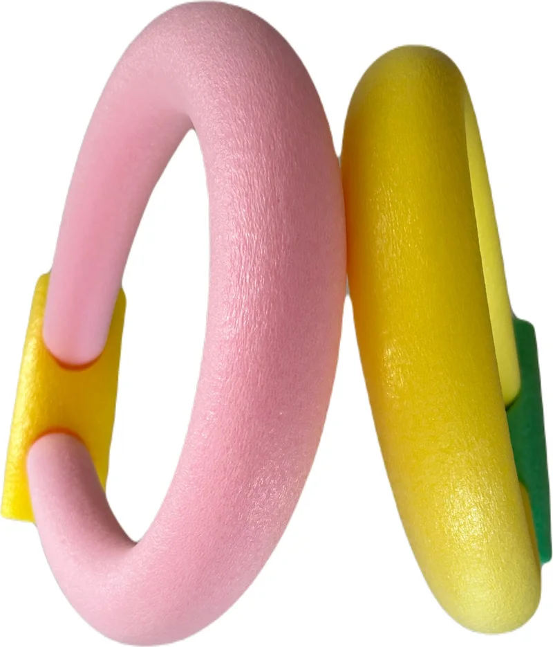 ريلفوم Kids' Locking Sea Noodle Swim Learning Aid
