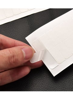 TecUnite 180 Pieces Hair Extension Tape Tabs Double Sided Extension Tapes for Replacement, 4 x 0.8 cm white  - Image 5