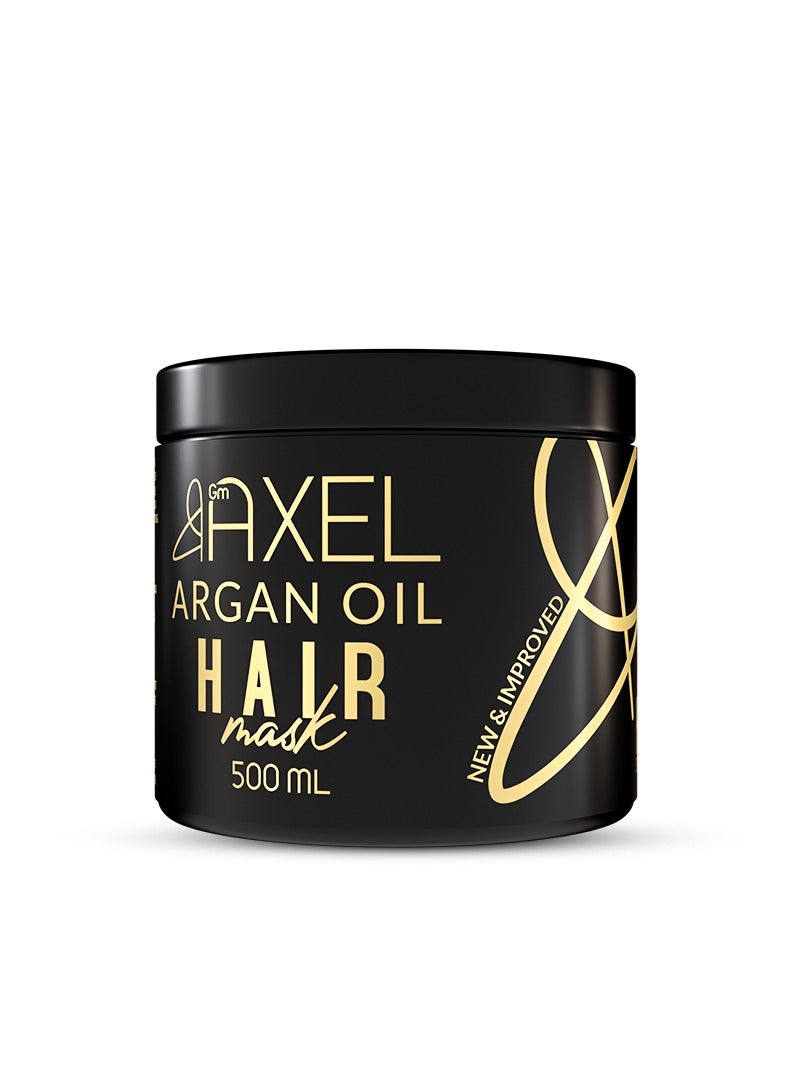 Axel Argan Hair Mask 500ml - Strengthening and Sulfate-Free - Image 1
