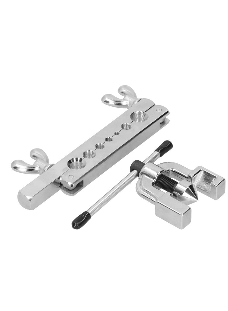 Wostore Flaring Tool Set, Flaring Tool Set, Tubing Pipe 7 Dies of 3/16-5/8 Inch kit in HVAC for plumbing Copper, Building Industrial Aluminum Pipes for Reaming - Image 3