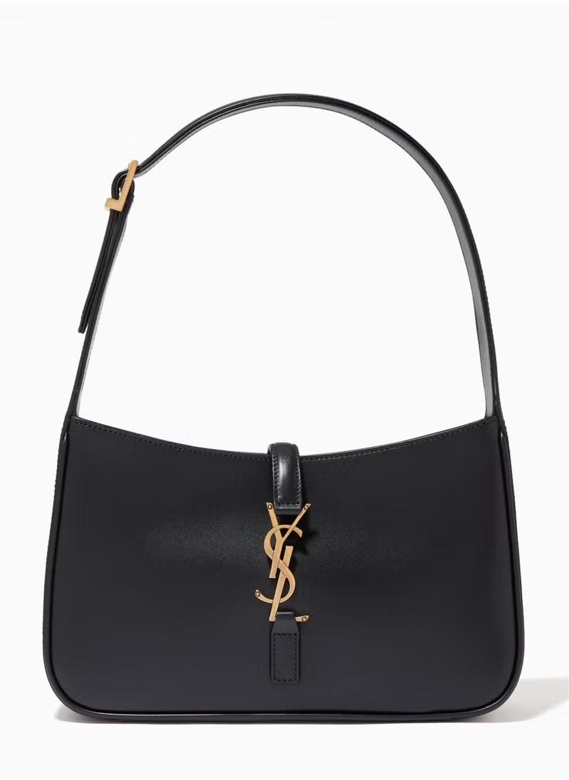 SAINT LAURENT Le 5 A 7 Hobo Bag in Smooth Leather