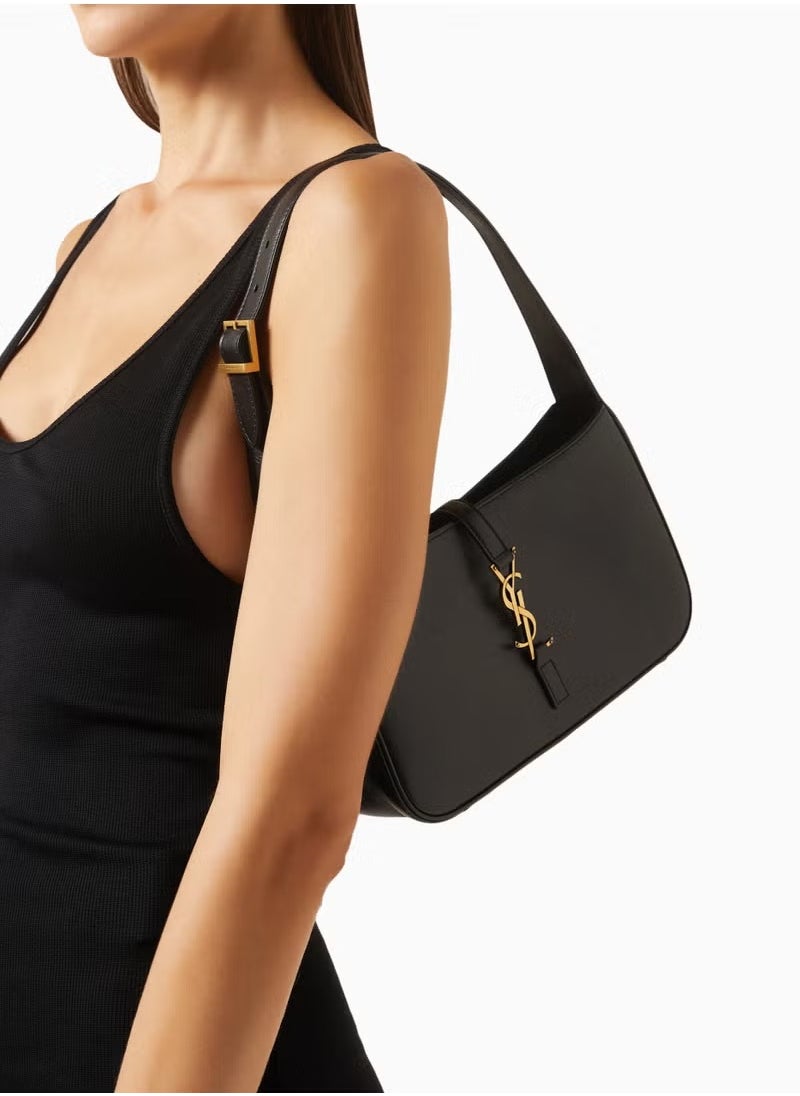 SAINT LAURENT Le 5 A 7 Hobo Bag in Smooth Leather