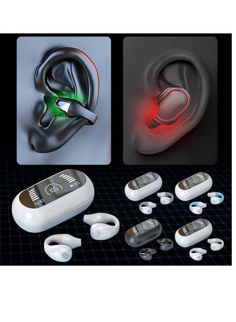 S03 TWS Wireless Earbuds with Bluetooth 5.2 LED Display Painless Design Stereo Sound and HD Microphone