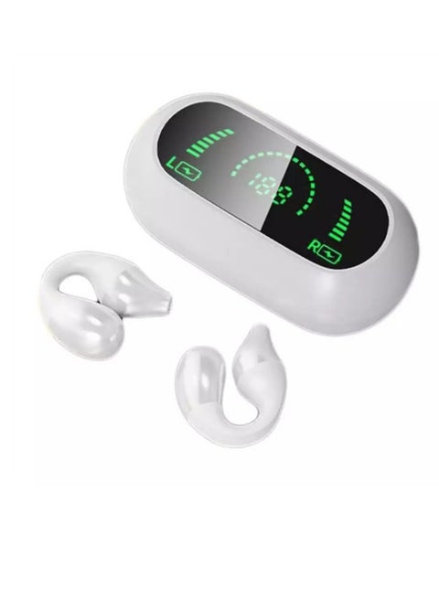 S03 TWS Wireless Earbuds with Bluetooth 5.2 LED Display Painless Design Stereo Sound and HD Microphone