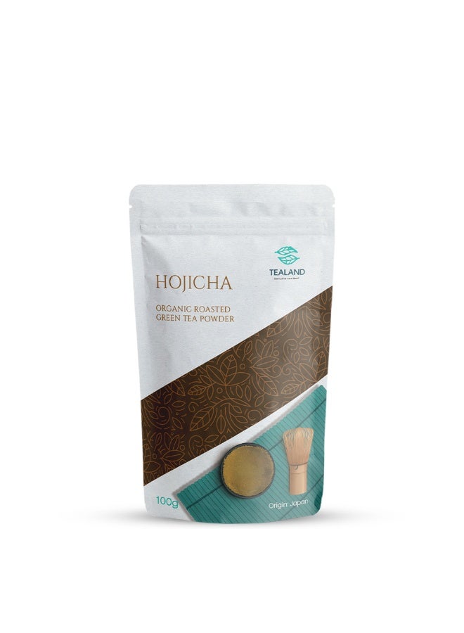 Tealand Organic Houjicha Powder, 100g - Image 1