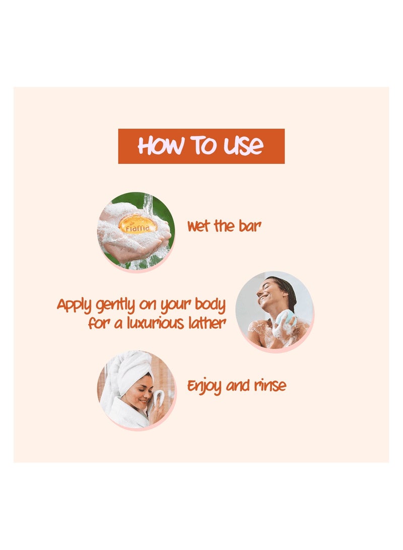 Fiama Gel Bar Peach And Avocado With Skin Conditioners For Moisturized Skin 125g - Image 5