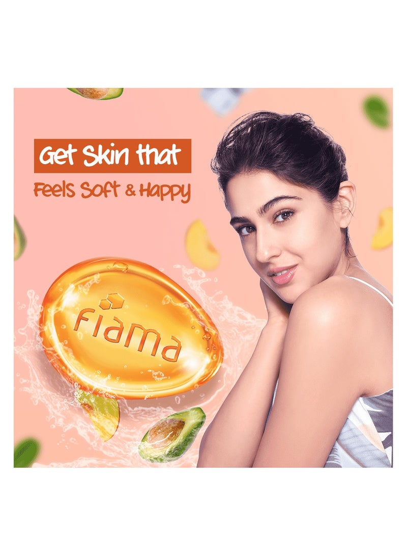 Fiama Gel Bar Peach And Avocado With Skin Conditioners For Moisturized Skin 125g - Image 4