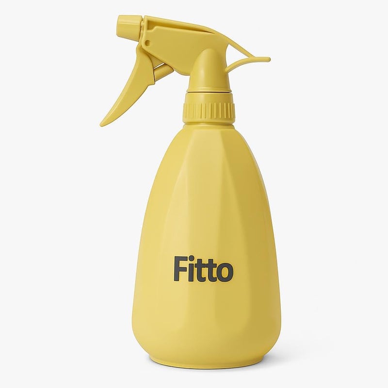 Fitto Multipurpose Cleaner Spray Bottle, 500 ml, Assorted Colors for Home and Office Use - Image 1