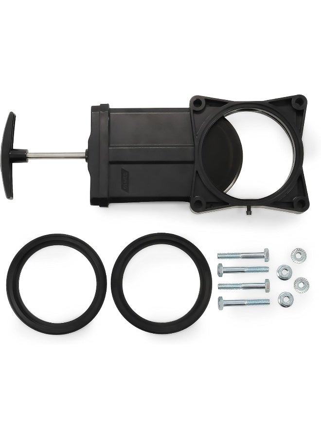 Camco RV Replacement Waste Valve with Handle - Features Durable Plastic Handle & 3-Inch Diameter Valve Opening - Image 5