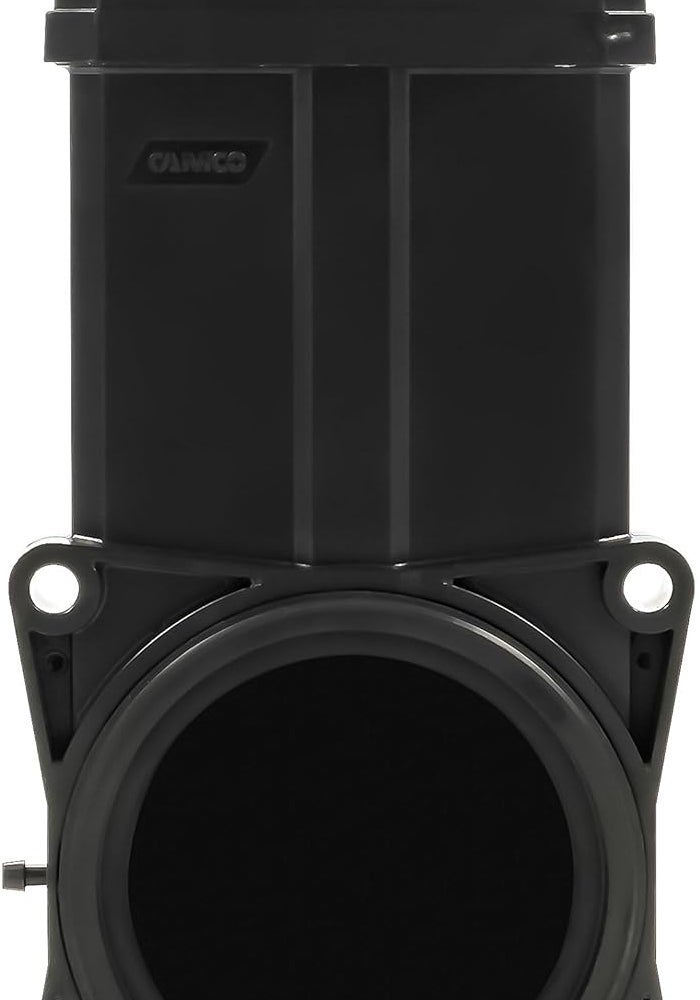 Camco RV Replacement Waste Valve with Handle - Features Durable Plastic Handle & 3-Inch Diameter Valve Opening - Image 1