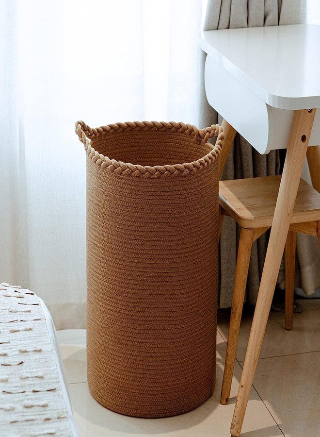 RUGSZONE® Animal Storage Basket for Kids, Giraffe Rope Storage Basket for Baby Diaper, Stuffed Animal Storage Bin Rope Basket for Kids Toy, Baby Laundry Baskets (Beige mix up 12 x 15 inch) - Image 4