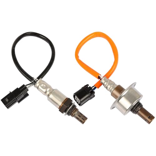QIJIAUTO O2 Oxygen Sensor Upstream Downstream Compatible for Honda Civic 2007 2008 2009 2010 2011 234-9124 234-4350 2PCS - Image 1